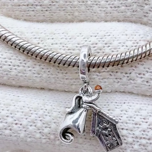 Disney Nightmare Before Christmas ZERO Pandora S925 Silver Charm For Bracelet - Picture 1 of 2